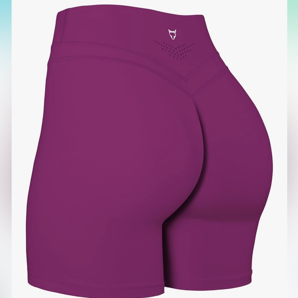 Women's Purple Athletic Shorts